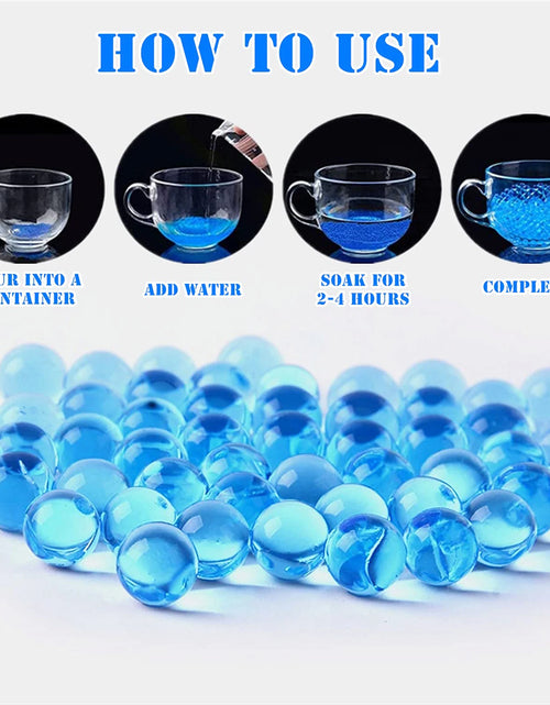 Load image into Gallery viewer, 50000/100000Pcs Water Balls 7-8 MM Gel Splatter Ball Blaster Bullets Water Ball for Outdoor Activities Shooting Team Game Toys
