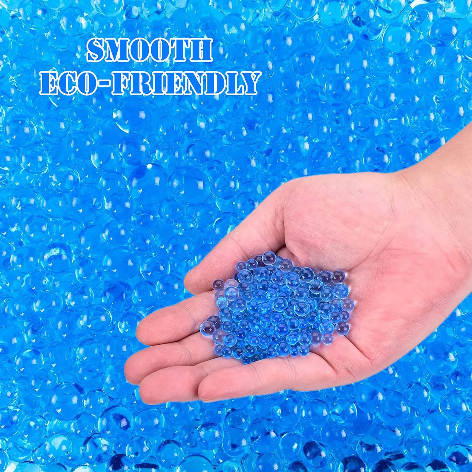 50000/100000Pcs Water Balls 7-8 MM Gel Splatter Ball Blaster Bullets Water Ball for Outdoor Activities Shooting Team Game Toys