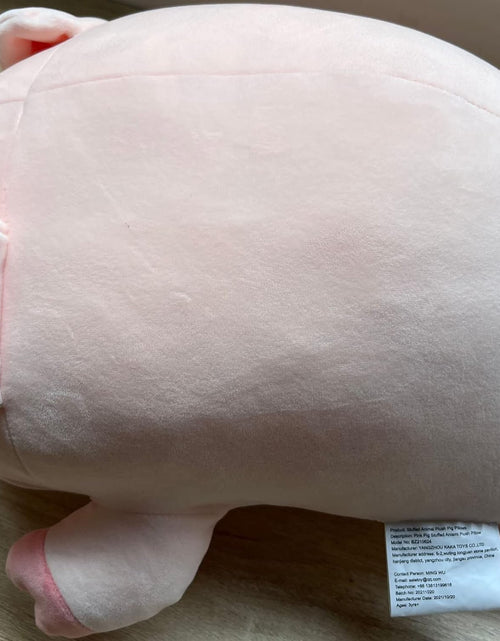 Load image into Gallery viewer, Pig Stuffed Animal 19.6” Kawaii Plushies Pig Plush Cute Pillow Plush Pillows Hugging Pillow, Fat Soft Stuffed Pig Plush Toy for Kids Girls Boys
